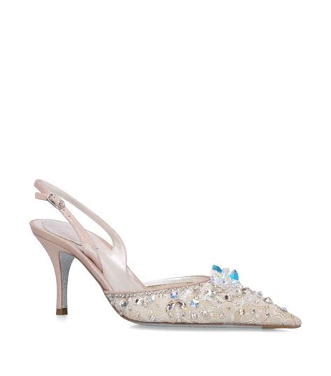 Buy Rene Caovilla Ren Caovilla Embellished Cinderella Slingback Mules