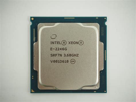 INTEL XEON E-2246G 3.60GHz FCLGA1151 CPU Processor Tested Working | eBay