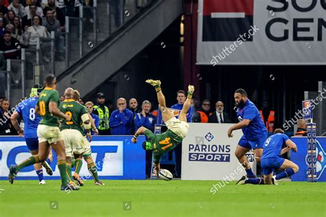 France Vs South Africa Cheslin Kolbe Editorial Stock Photo - Stock Image | Shutterstock