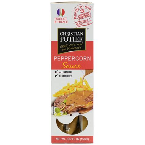 Christian Potier Peppercorn Sauce Gourmet Food World