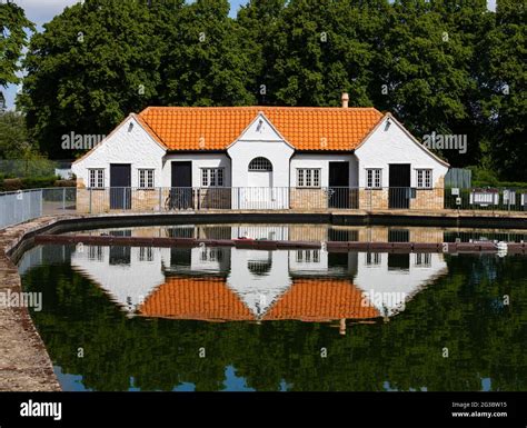 The Old Swimming Pool Changing Rooms And Model Boating Lake Wyndham