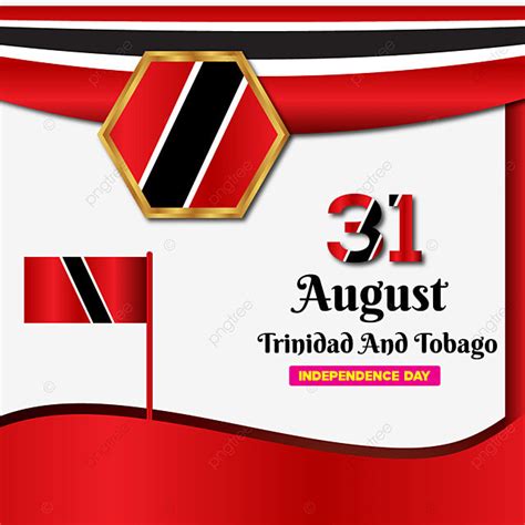 Trinidad And Tobago Vector Design Images August Trinidad And Tobago