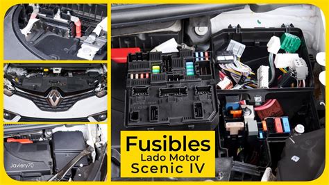 RENAULT Fusibles Lado Motor Scenic 4 YouTube