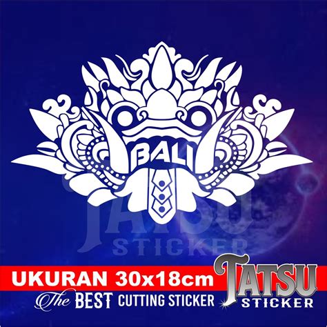 Jual Stiker Barong Bali Cutting Sticker Kaca Mobil Body Dan Rumah Shopee Indonesia