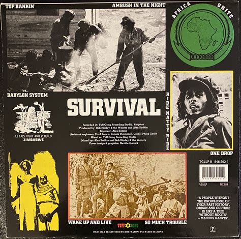 Bob Marley And The Wailers Survival Tuff Gong Island Lp — Ohm Records