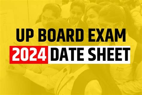 Up Board Exam Date Sheet Upmsp Class Exam Schedule Soon At