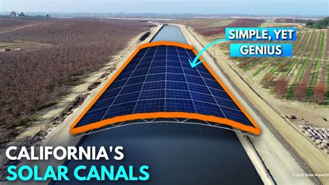 The Surprising Reason California Is Putting Solar Panels On Its Canals