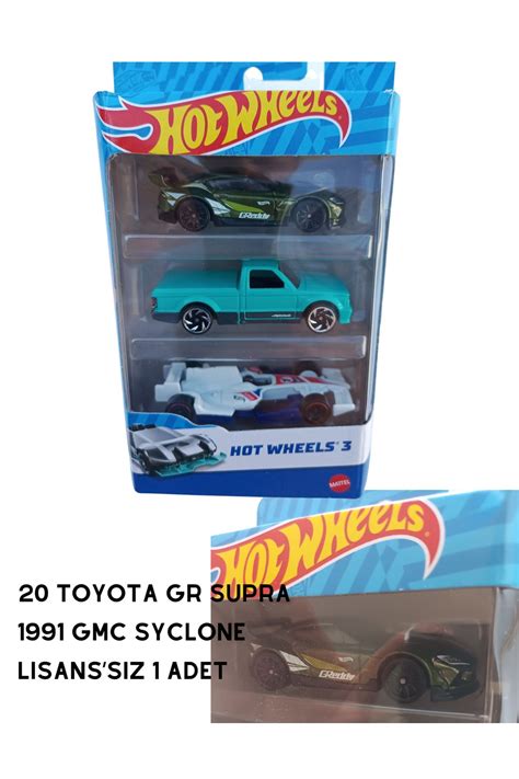 HOT WHEELS 20 Toyota GR Supra 3 lü Set Fiyatı Yorumları Trendyol