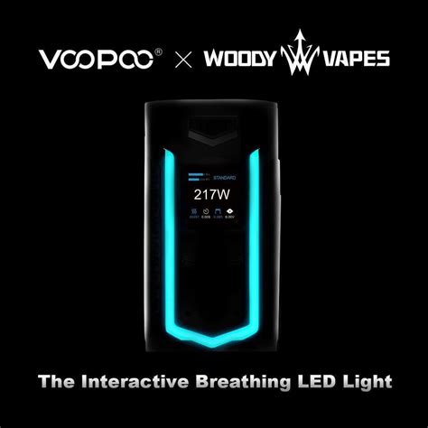 Voopoo Drag 3 Kit 177w With Tpp Pod Tank Led Lights Vape Led