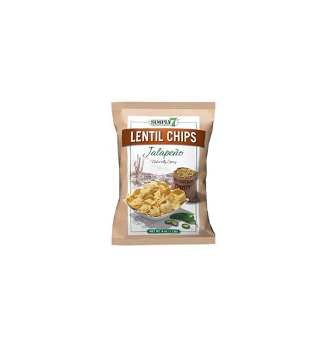 Simply 7 Lentil Chips Jalapeno 113g From Supermartae