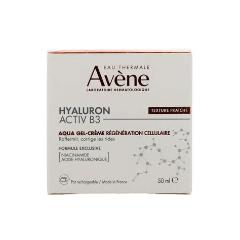 HYALURON ACTIV B3 AQUA GEL CREME REGENERATION CELLULAIRE 50ML AVENE