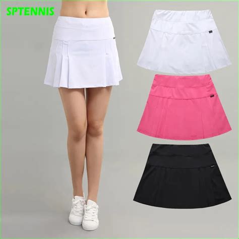 New Pro Tennis Badminton Skirt Woman Sport Pingpong Skirts With Inside