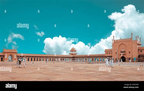 Panoramic view of Taj ul Masajid, Bhopal, Madhya Pradesh, India Stock ...