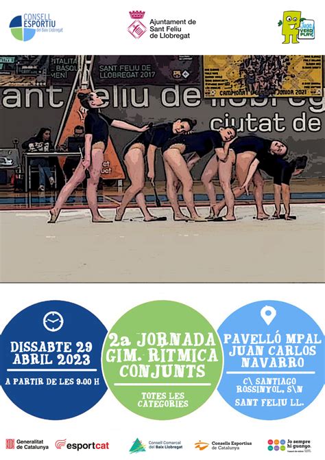 2ª Jornada Gimnàstica Rítmica Conjunts Sant Feliu de Llobregat 29 04