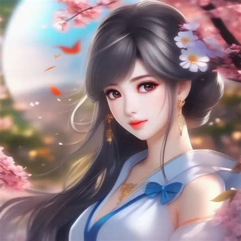 3d Anime Woman And Beautiful Pretty Art 4k Full Hd Openart