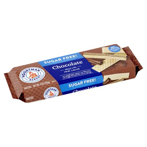 Voortman Bakery Sugar Free Chocolate Wafers Oz Walmart