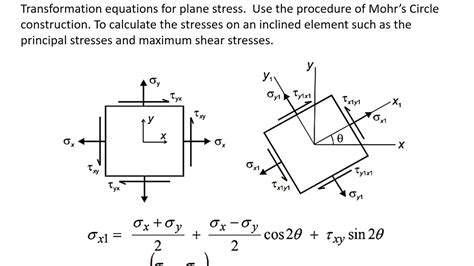 Biaxial Stresses Mohrs Circle Lecture 8 Youtube