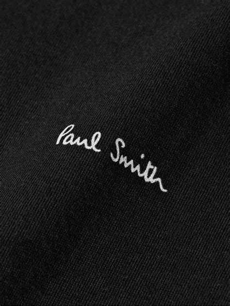 Paul Smith Three Pack Slim Fit Logo Print Organic Cotton Jersey T