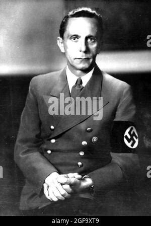 Reich Ministro Dr Joseph Goebbels con su familia 1935 Fotografía de