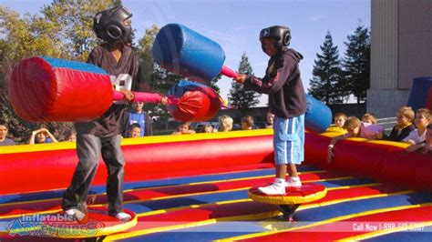 Gladiator Joust Person Inflatable Adventures In Sacramento Ca