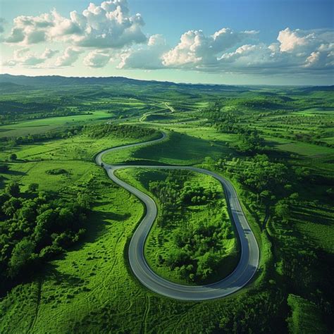 Free Winding Road Scenery Image - Aerial, Landscape, Greenery ...