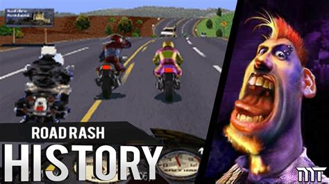 History Of Road Rash 1991 2017 Youtube