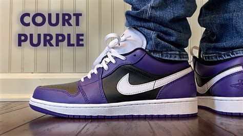 コンプリート air jordan 1 low court purple white on feet 852949 Saesipapictzpb