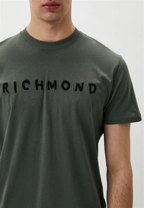 Футболка John Richmond, цвет: хаки, RTLADM082701 — купить в интернет ...
