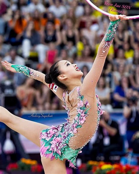 Yeon Jae Son Korea Hoop Routine Euskalgym Spain