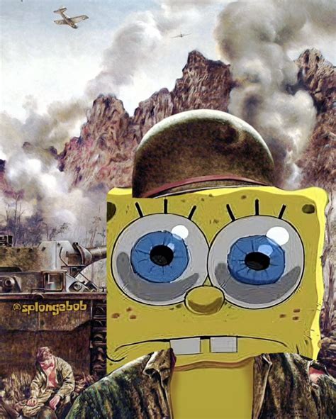 SpongeBob Thousand Yard Stare | Thousand Yard Stare | Know Your Meme