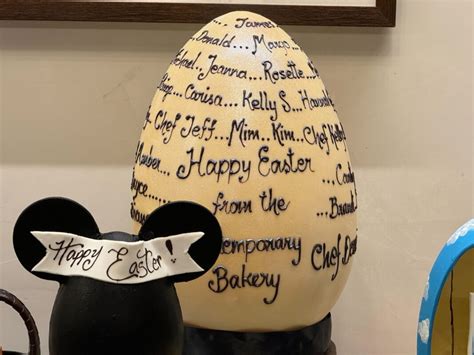 Easter Egg Display At Disneys Contemporary Resort Disney By Mark