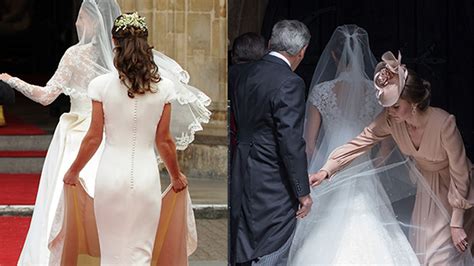 Kate Middleton Recreates Scene From Her Wedding By Helping Sister Pippa Middleton With Her Veil