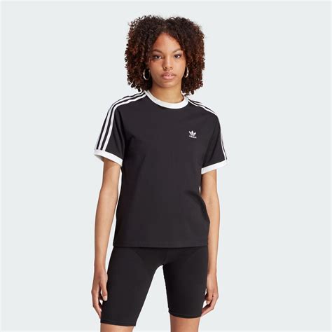 Adidas Adicolor Classics 3 Stripes Tee Black Adidas IL