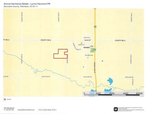 Saunders County Farmland Auction Tract 2 Of 2 Ag367 Nebraska Realty