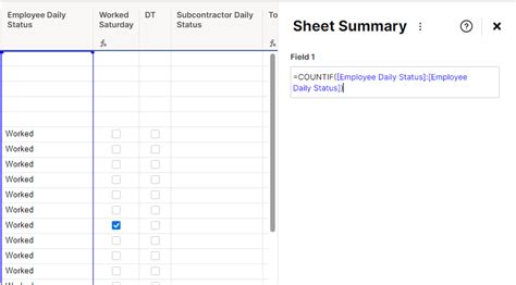 Sumifs Help In Summary Panel — Smartsheet Community