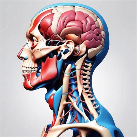 Premium Photo | Brain anatomy human skull brain anatomy human skull ...