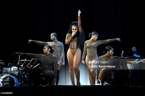 Normani Performs Onstage During Ariana Grande Sweetener World Tour At News Photo Getty Images