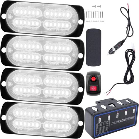 Amazon Ease U E Led Strobe Lights For Trucks Vehicles Suvs