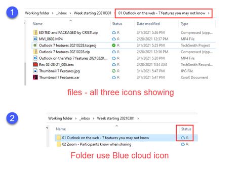 Onedrive Sync Icons Explained Chris Menard Training