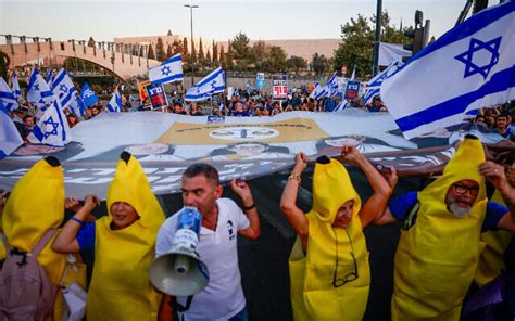 Pro Overhaul Protest In Jerusalem Wraps Up Roads Reopen The Times Of