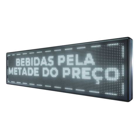 Painel De Led Letreiro Digital Usb Cm X Cm Alto Brilho