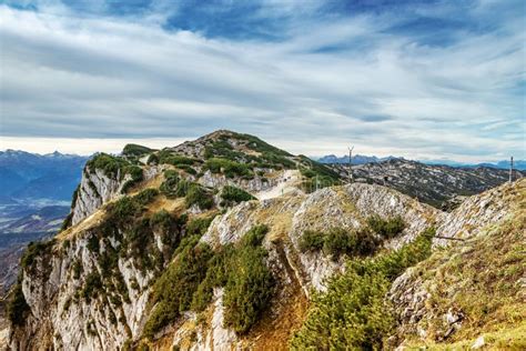 The Magnificent Untersberg Mountain Stock Image Image Of Hiking