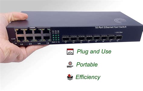 Gigabit Ethernet Switch Sfp Ports Performance Flexibilit