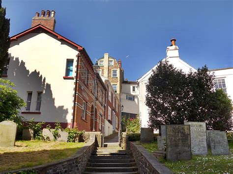 Bideford Devon Out Through The Graveyard Into The Old Town Flickr