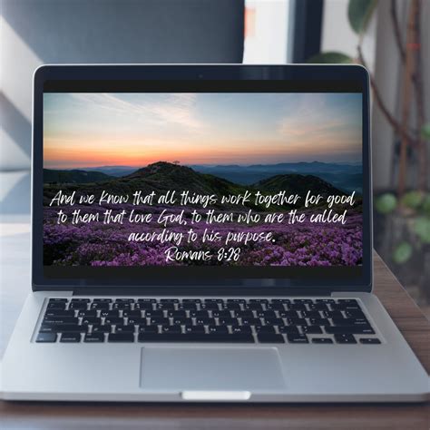 Scripture Wallpaper Screensaver Romans 828 Kjv Desktop Wallpaper Bible Verse Desktop