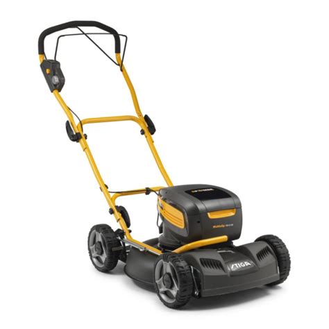 Stiga Multiclip S Ae V Cordless Self Propelled Mulching Lawn