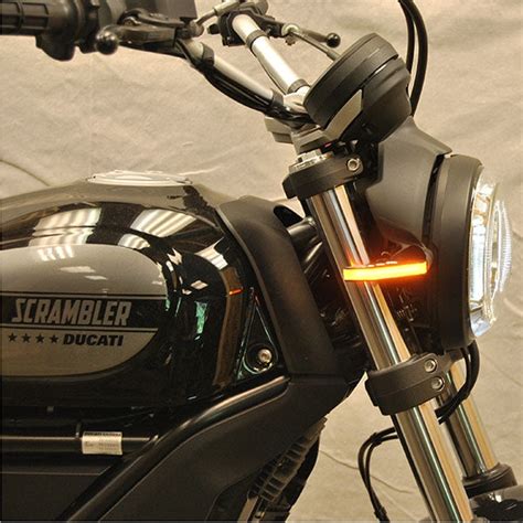 New Rage Cycles Cd Fb Front Turn Signals For Ducati Scrambler Models