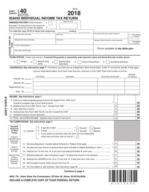 Form Efo00089 40 2018 Fill Out Sign Online And Download Fillable