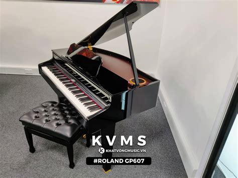 Piano Digital Roland Gp607 Hybrid Grand Piano Khát Vọng Music Center