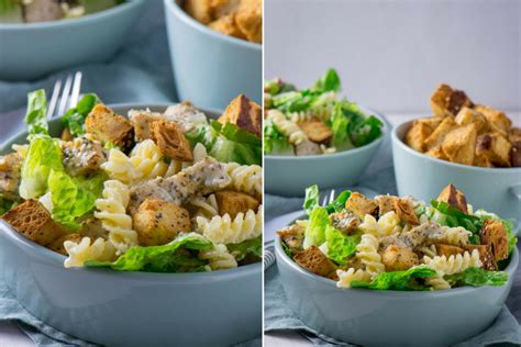 Foodporn Caesar Pasta Salat Nudelsalat Mal Anders